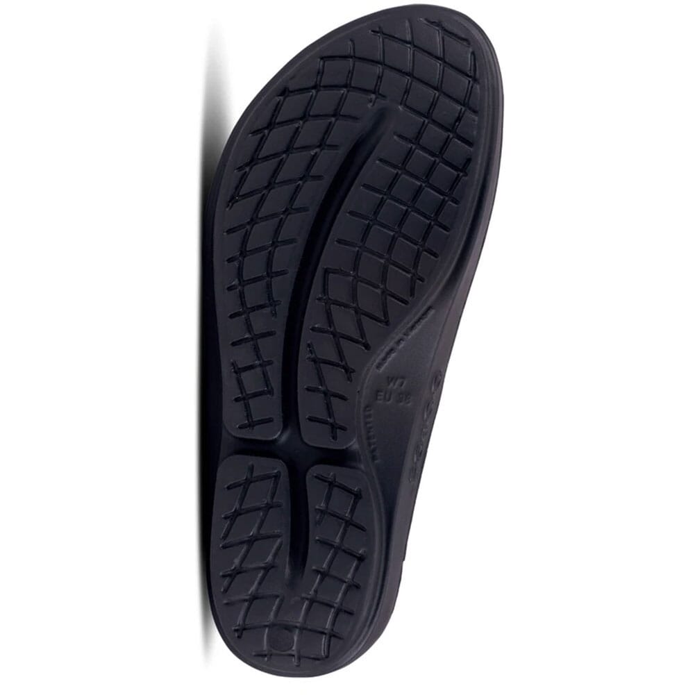 1403-BLKGYCM OOFOS Women's OOlala Limited Sandals - Black/Grey Camo