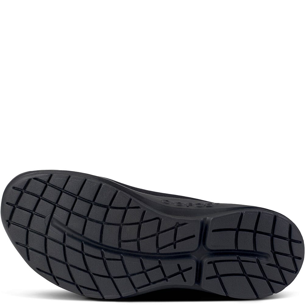 5075-BLK OOFOS Women's OOmg Sport Low Shoes - Black