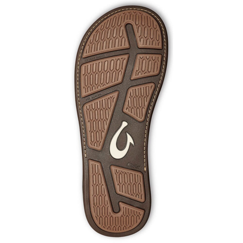 10465-3333 OluKai Men's Tuahine Flip Flops - Toffee