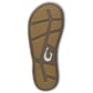 10465-VCVC OluKai Men's Tuahine WP Leather Flip Flops - Canteen