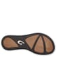OluKia Women's Aukai Flip Flops Copper/Dark Java Outsole