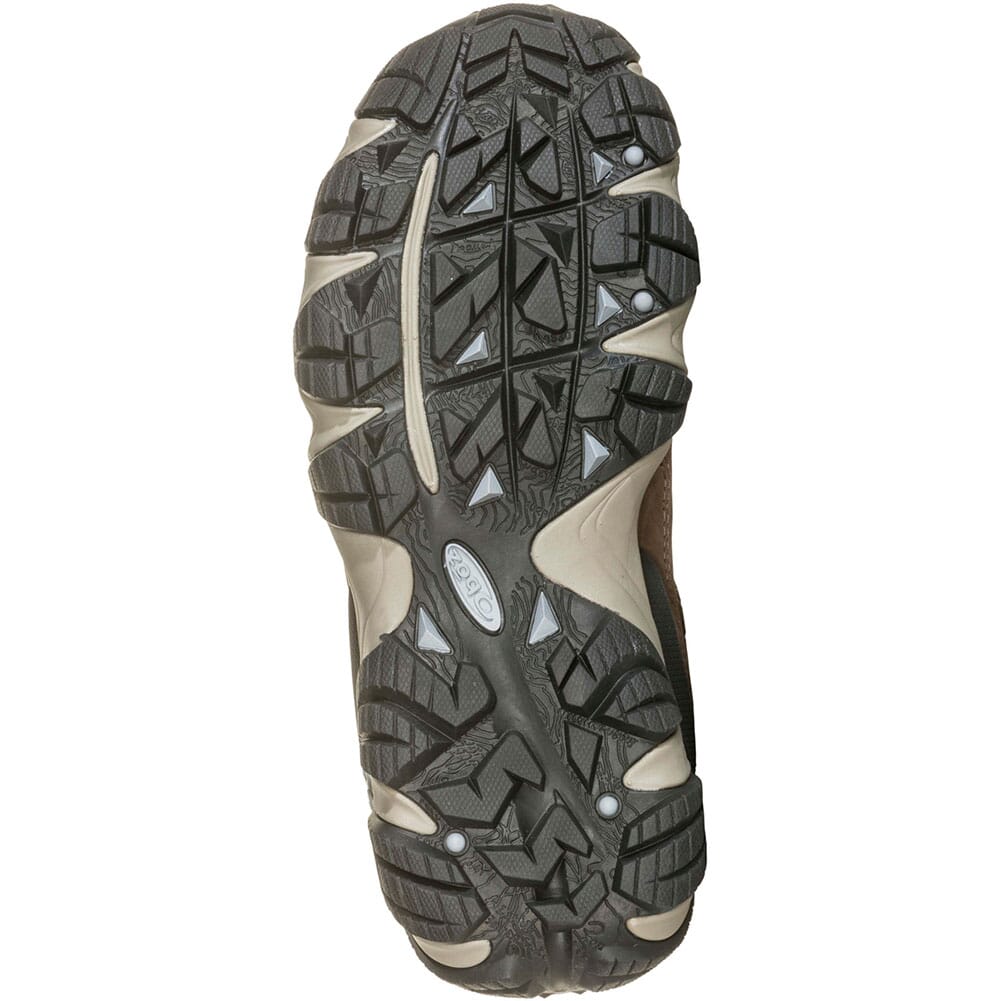 OBOZ Women's Sawtooth II Low WP Hiking Shoes - Brindle/Tradewinds