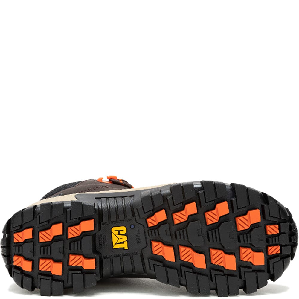 Caterpillar Men's Invader Mid Vent CT EH Saftey Boots - Coffee