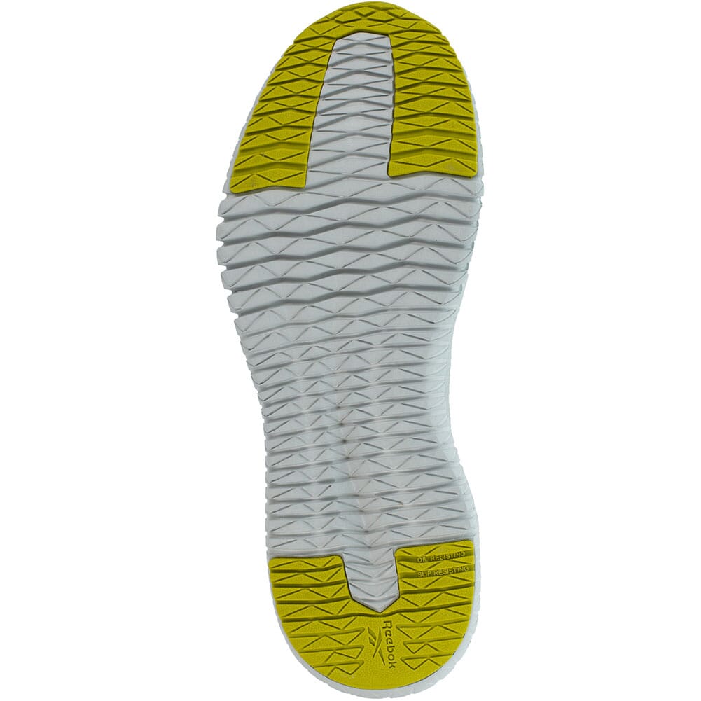 RB4063 Reebok Men's Flexagon 3.0 Safety Shoes - Lime/Grey