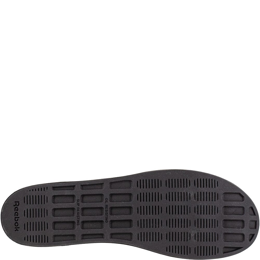 RB725 Reebok Women's Comfortie Work Slip-On Safety Shoes - Black/White