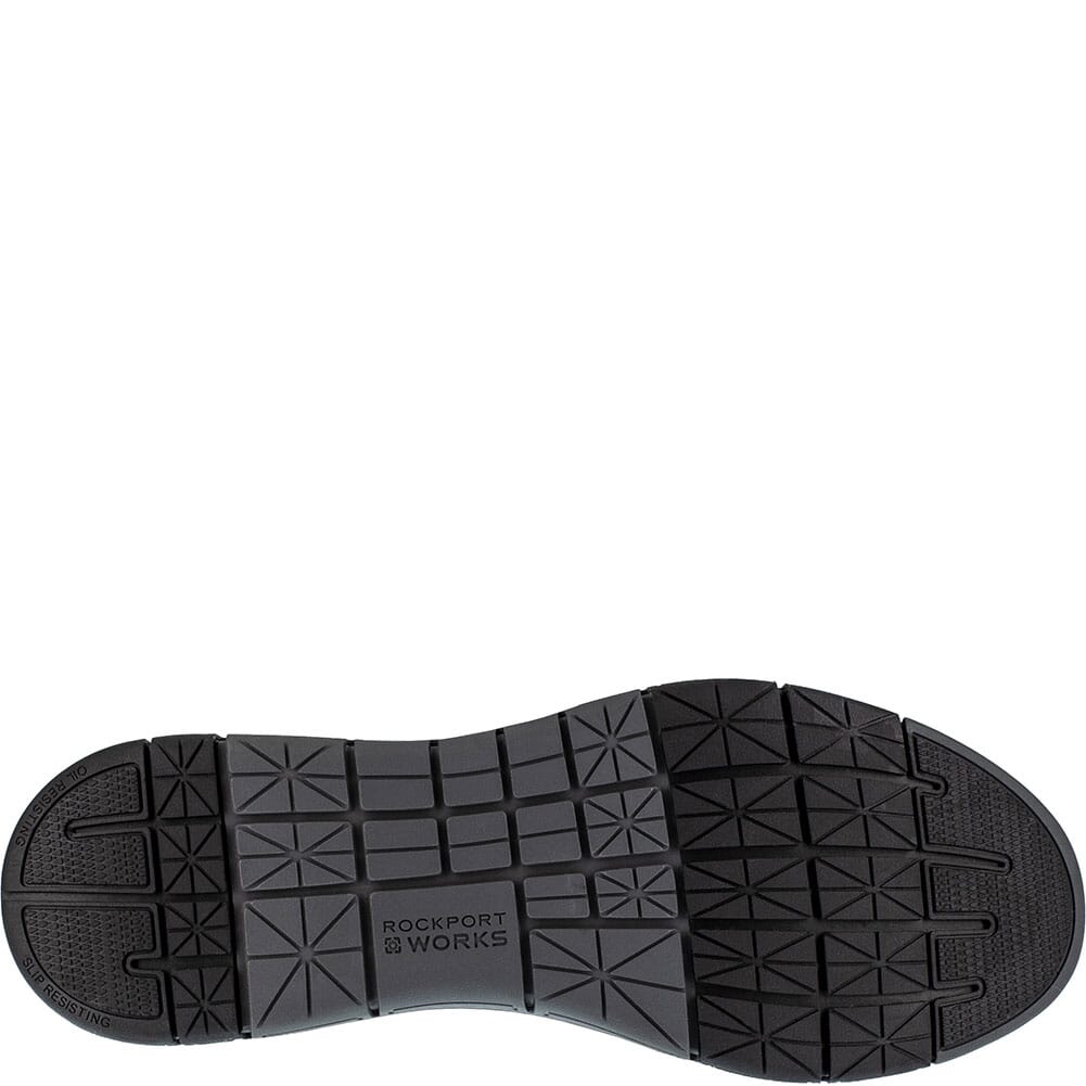 RK5715 Rockport Works Men's Primetime Safety Shoes - Black