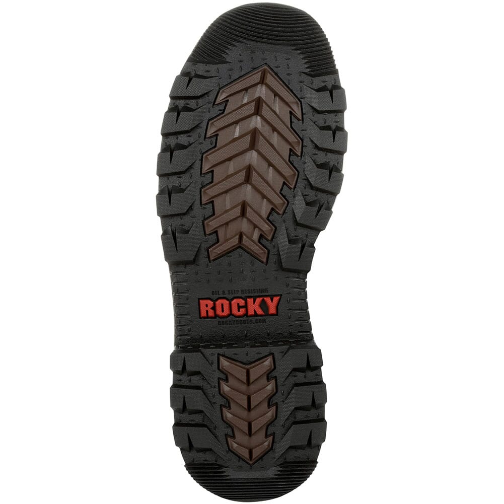 RKK0315 Rocky Men's Rams Horn CT Safety Boots - Dark Brown