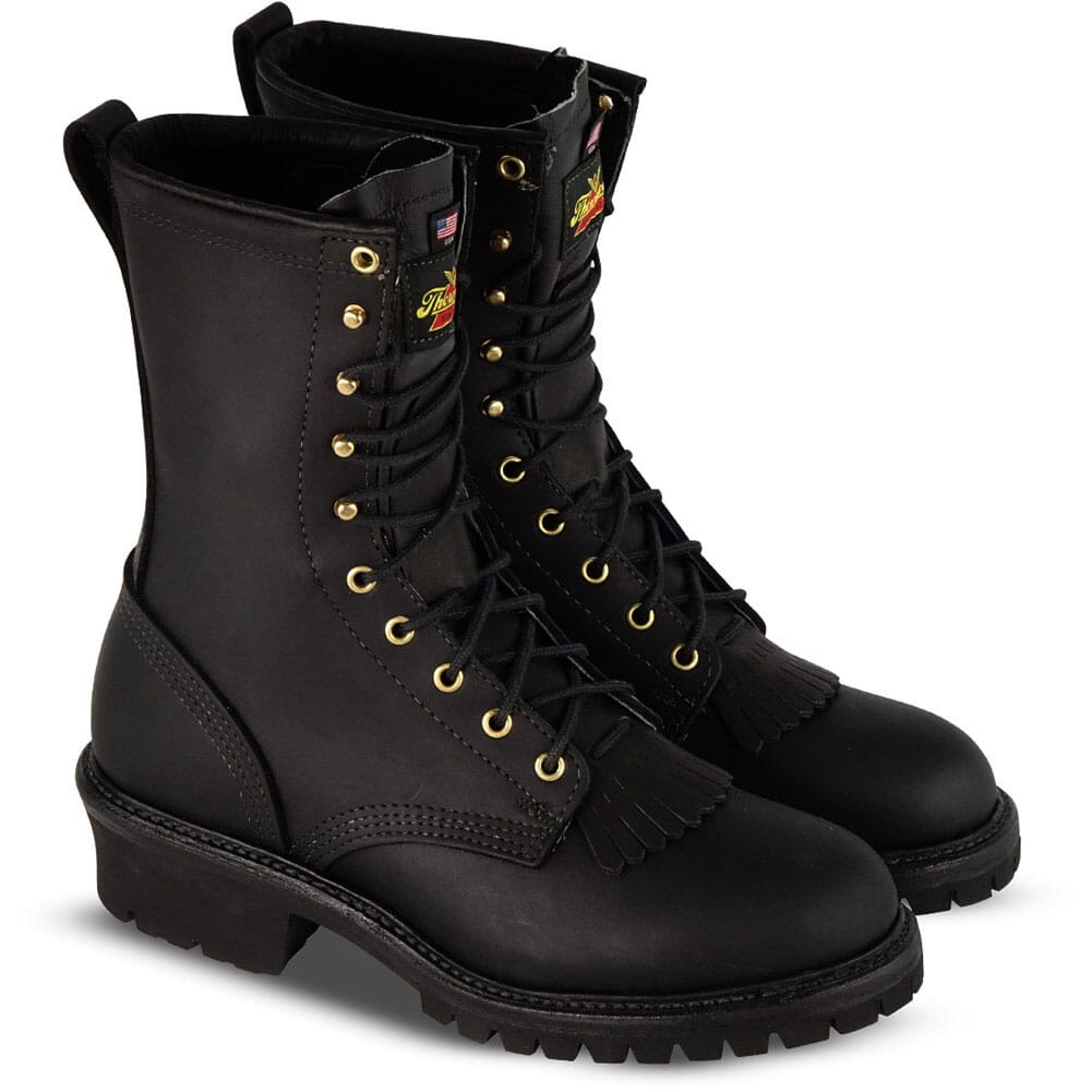 Thorogood Men's FireDevil Uniform Boots - Black