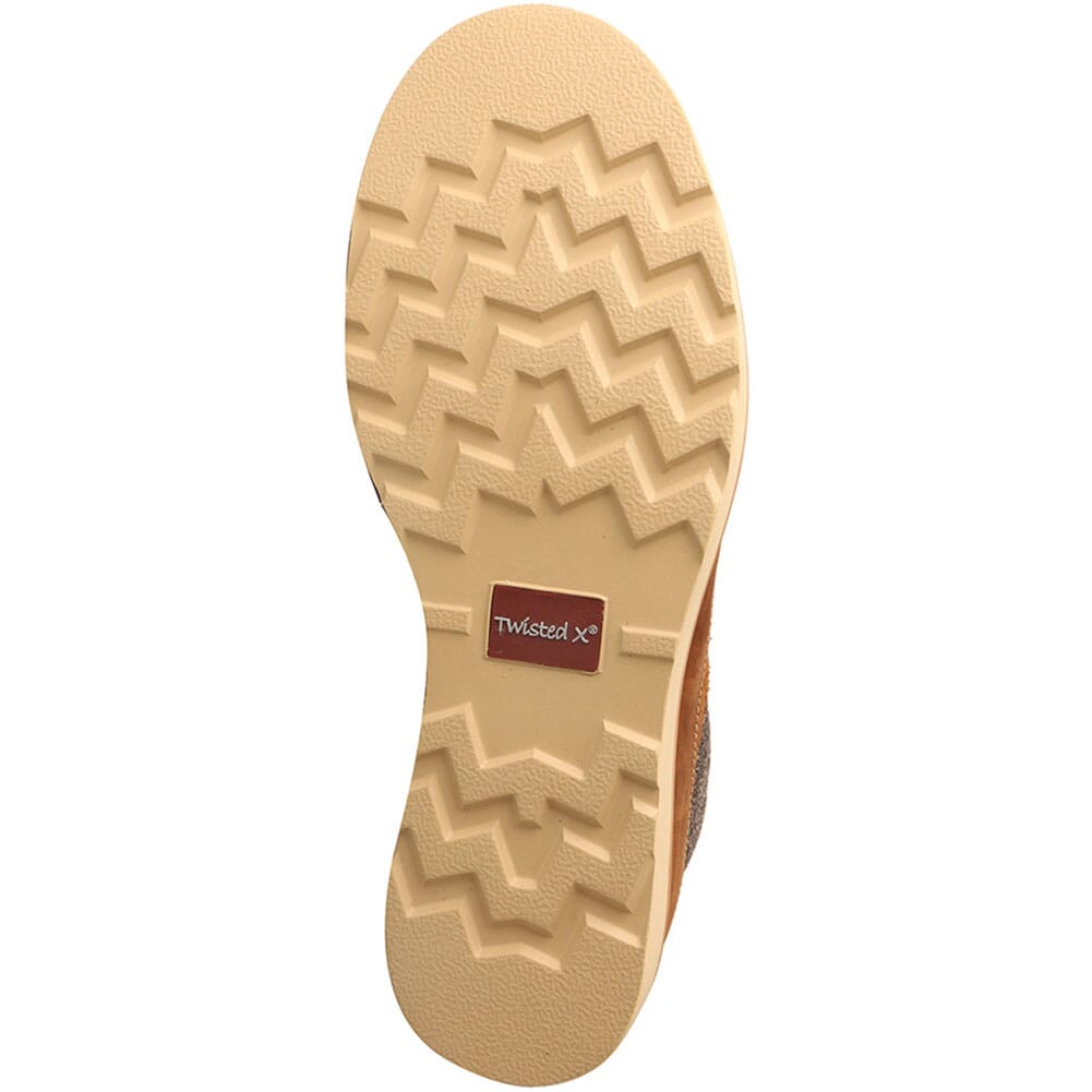 Twisted X Men's Wedge Sole Casual Shoes - Dust Brown | elliottsboots