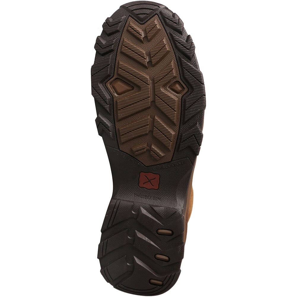 MHKW004 Twisted X Men's Waterproof SR Hiking Boots - Dark Brown