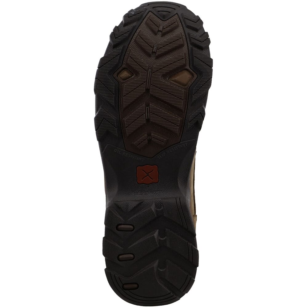 MHKW008 Twisted X Men's Waterproof Hiking Boots - Shitake