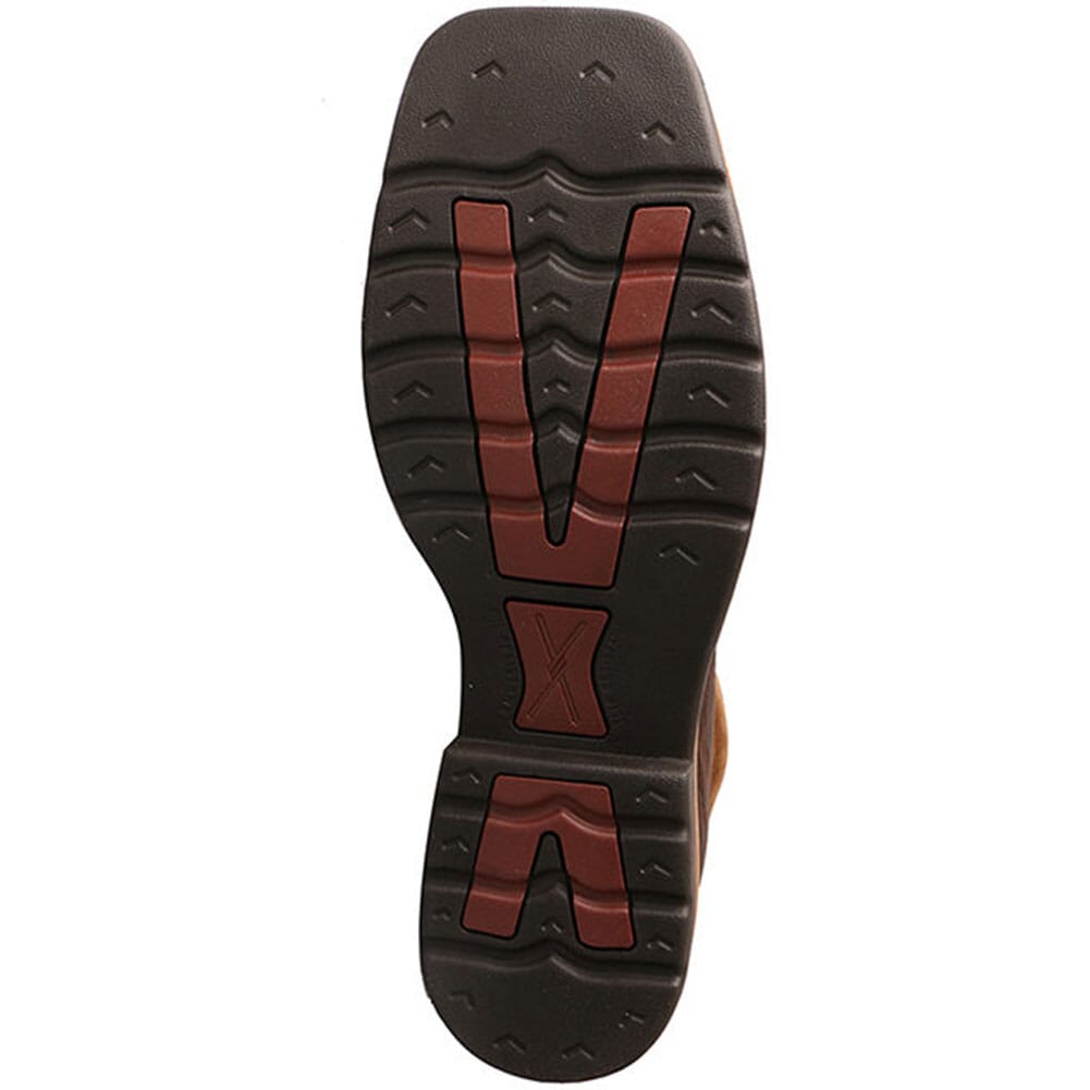 Twisted X Men's Lite Cowboy Safety Boots - Dark Brown