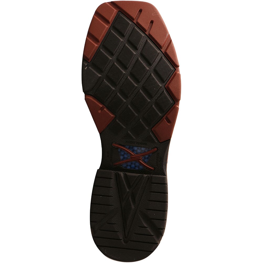 MXBN002 Twisted X Men's Nano Toe Western Safety Boots - Mocha/Slate