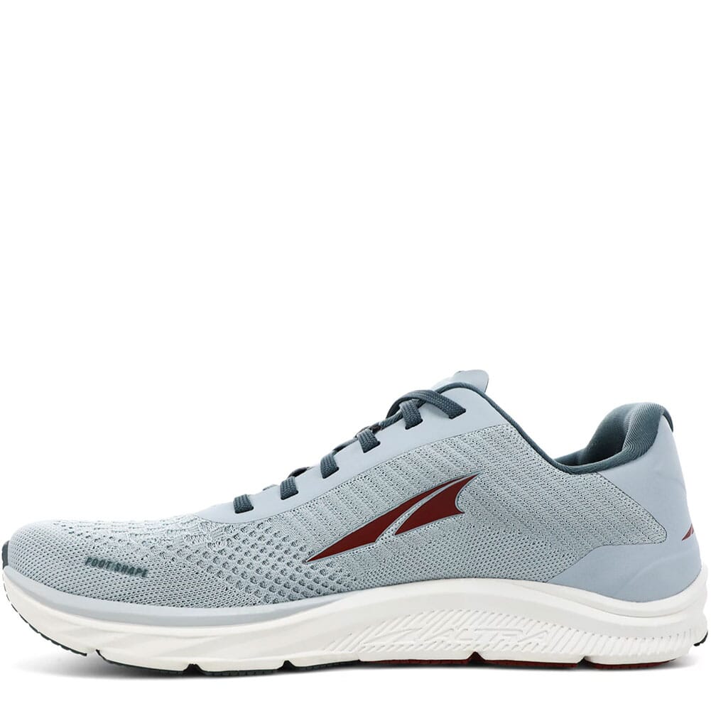 0A4VQT-229 Altra Men's Torin 4.5 Plush Running Shoes - Light Gray/Red