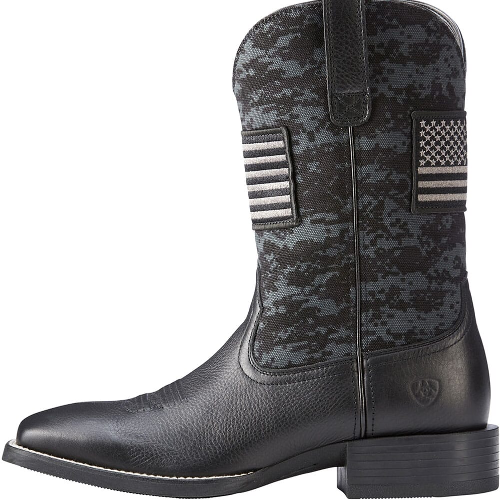 Ariat Men's Sport Patriot Western Boots - Black
