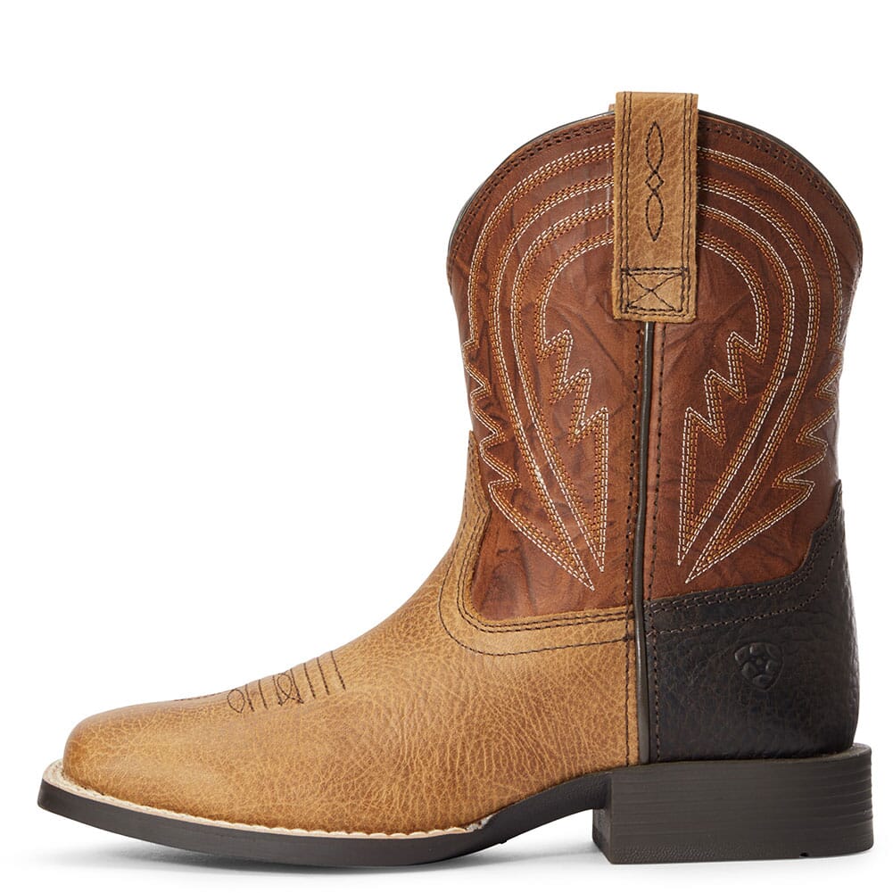 10034069 Ariat Youth Lil' Hoss Western Boots - Cottage/Cinnamon