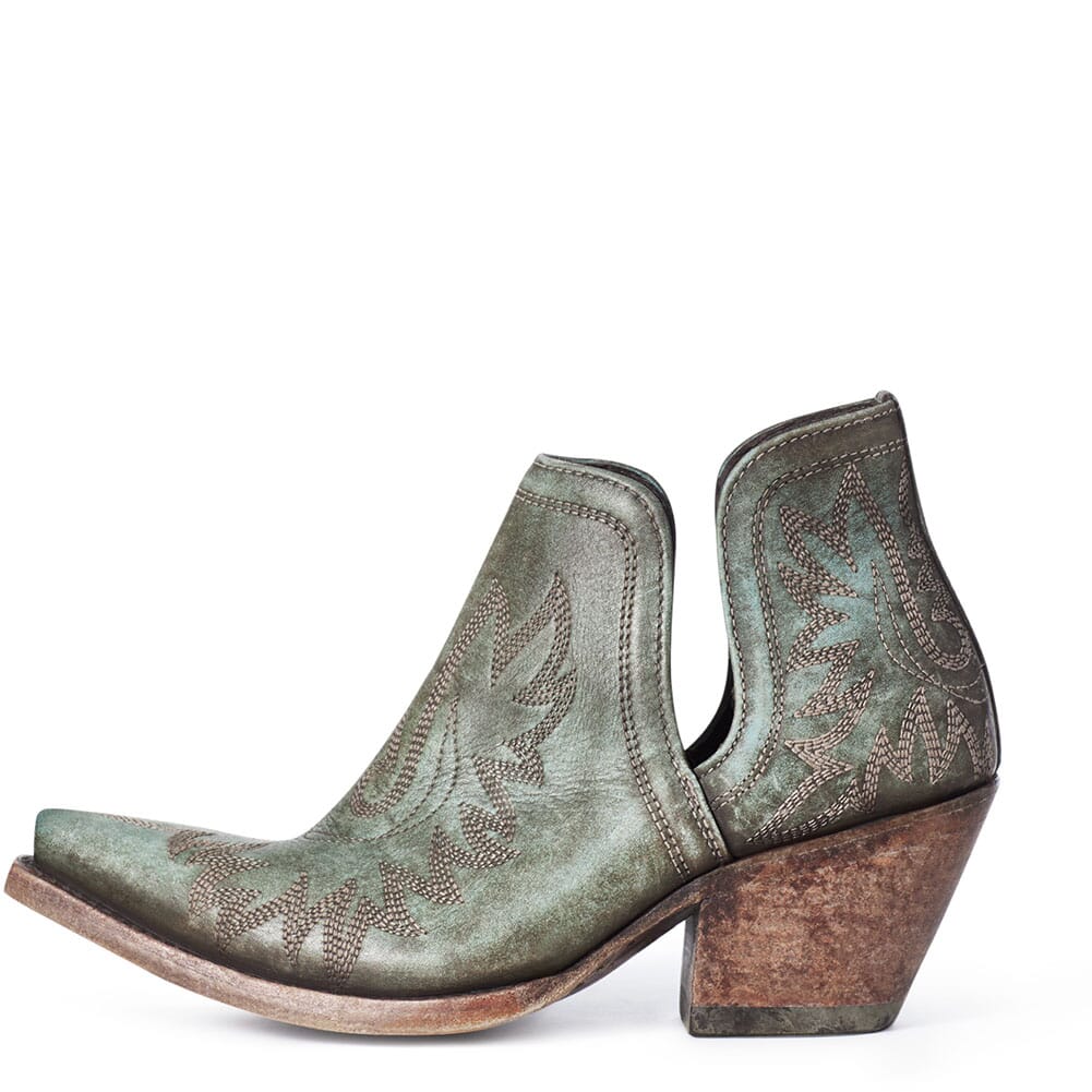 10035808 Ariat Women's Dixon Western Boots - Distressed Turquoise