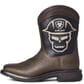 10035885 Ariat Youth WorkHog XT VentTEK Bold Western Boots - Iron Coffee
