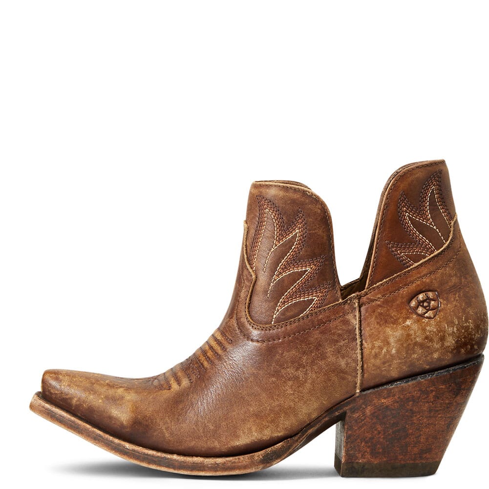 10040395 Ariat Women's Hazel Western Boots - Brown Distressed