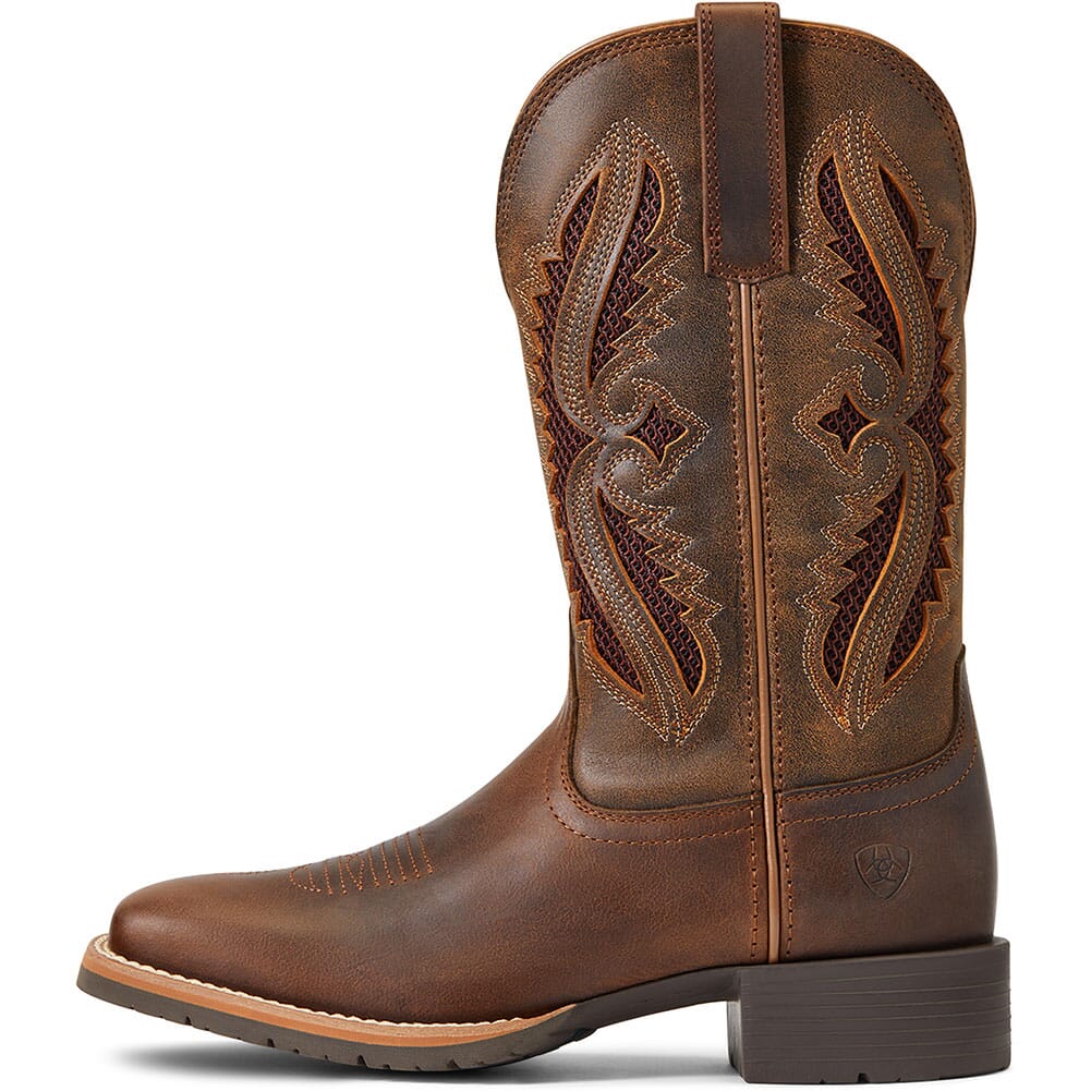 10040411 Ariat Women's Hybrid Rancher VentTek 360 Western Boots - Distressed Ta