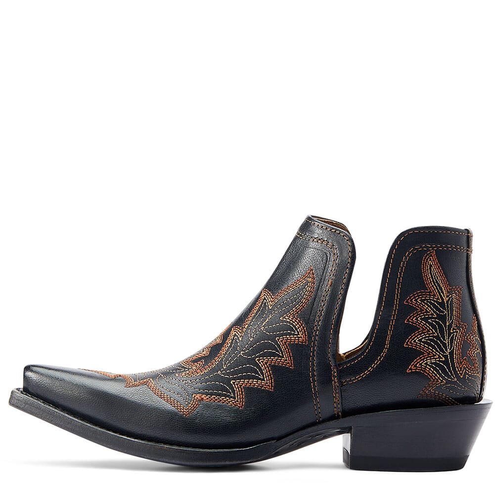Ariat Women's Dixon Low Heel Western Boots - Bohemian Black