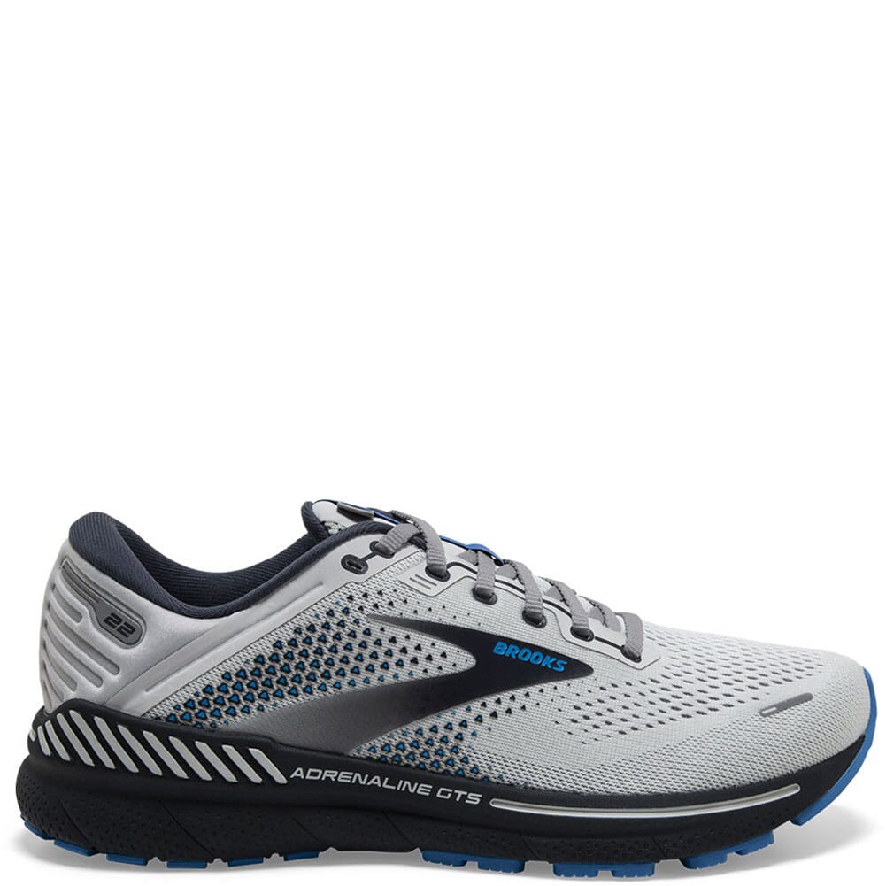 Brooks Men's Adrenaline GTS 22 Running Shoes - Oyster/India Ink ...