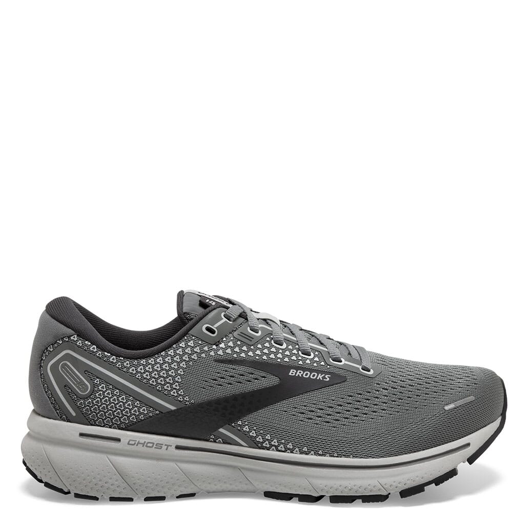 110369-067 Brooks Men's Ghost 14 Athletic Shoes - Grey/Alloy/Oyster