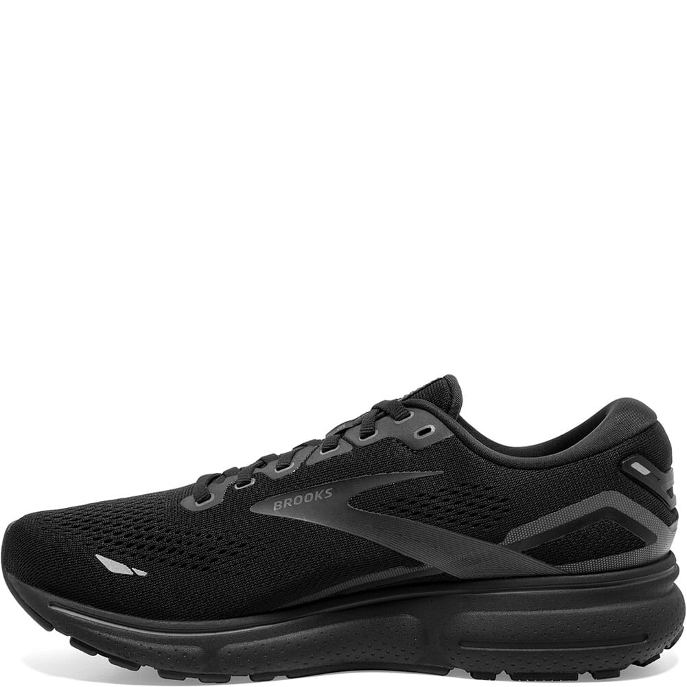 110393-020 Brooks Men's Ghost 15 Athletic Shoes - Black/Ebony