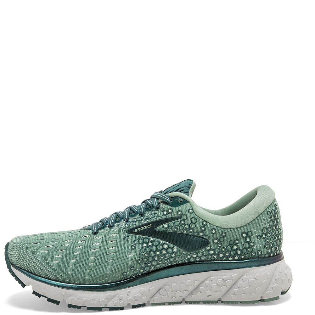 Brooks Women's Glycerin 17 Road Running Shoes - Aqua Foam/Grey