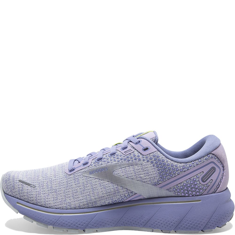 120356-566 Brooks Women's Ghost 14 Athletic Shoes - Lilac/Purple/Lime