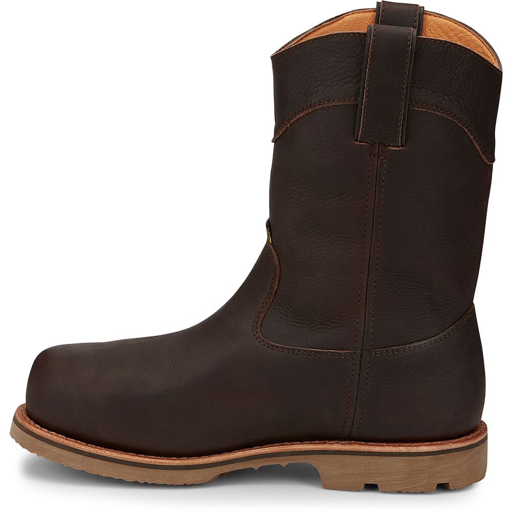 Chippewa Men's Serious+ Met Guard Pull On Safety Boots - Brown ...