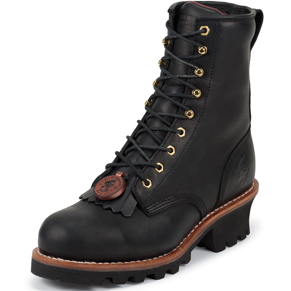 Chippewa Men's Safety Loggers - Black (ALL SALES FINAL)