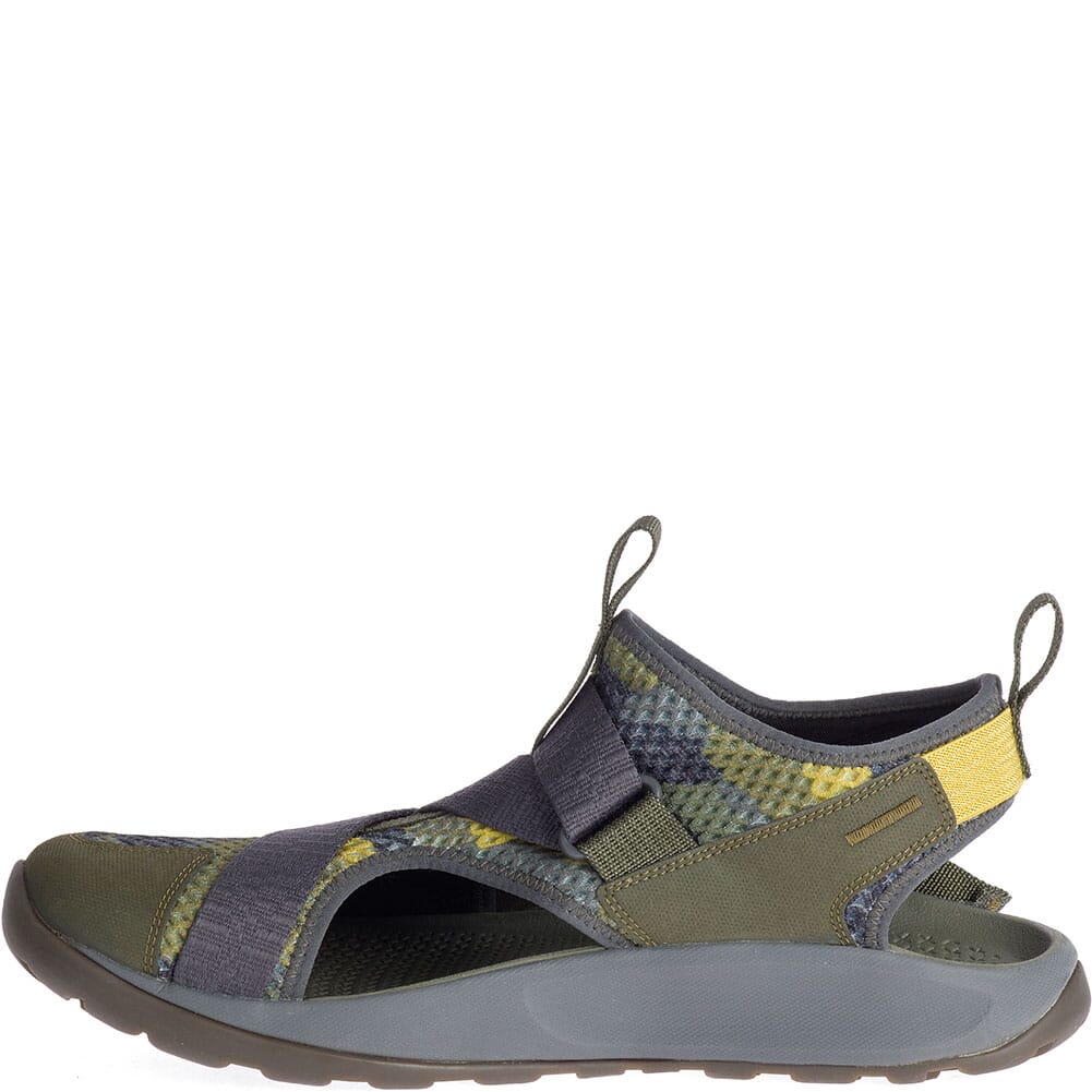 Chaco Men's Odyssey Print Sandals - Camo Olive