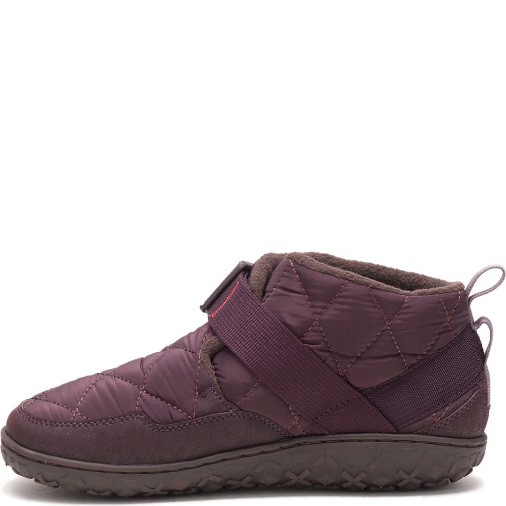 JCH108892 Chaco Women's Ramble Puff Casual Slippers - Plum