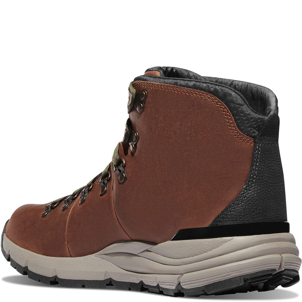 62273 Danner Men's Mountain 600 Waterproof Hiking Boots - Walnut/Green