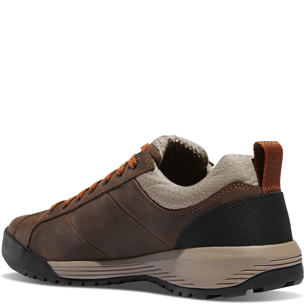 63252 Danner Men's Camp Sherman Hiking Shoes - Dark Brown/Orange