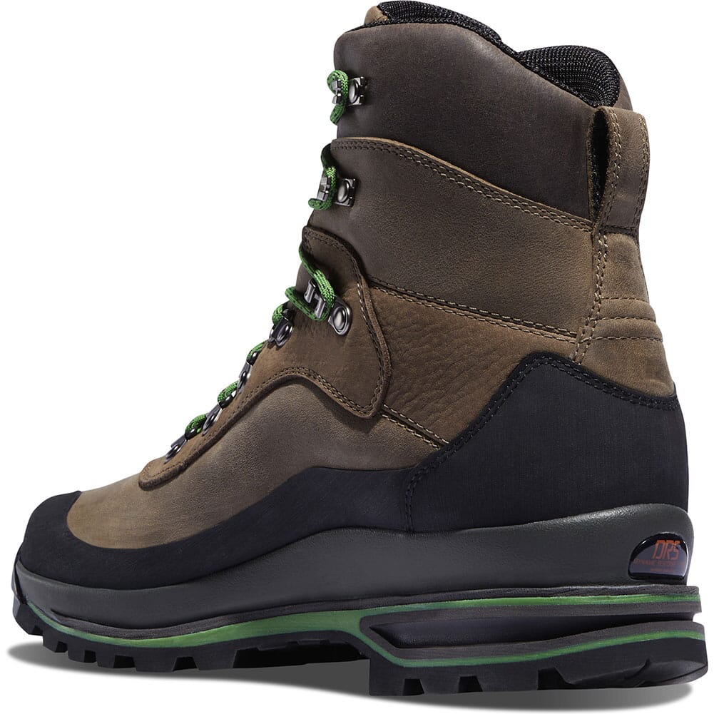 67810 Danner Men's CRAG RAT USA Hiking Boots - Brown/Green