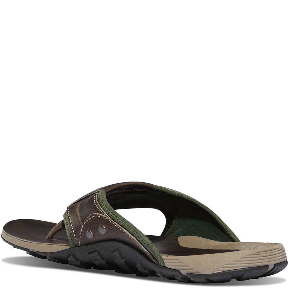 68134 Danner Men's Lost Coast Sandals - Gray/Kombu Green