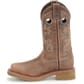 Double H Women's Haddie Safety Ropers Brown Left Side