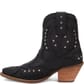 Dingo Women's Precious Leather Western Booties - Black