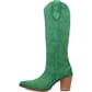 Dingo Women's Evita Leather Boots - Green