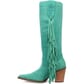 DI2282-GN Dingo Women's Twister Leather Boots - Green