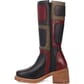 Dingo Women's Patches Leather Boots - Black