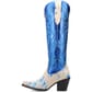 Dingo Women's Take No Bull Leather Boots - Blue
