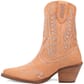 Dingo Women's Tiny Pony Suede Leather Booties - Peach