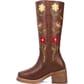 Dingo Women's Bloom Leather Boots - Brown