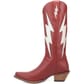 Dingo Women's Thunderbolt Leather Boots - Red