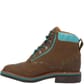 Dan Post Women's Janesville Western Boots Tan/Turquoise Left Side