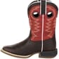 Durango Lil' Rebel Pro Little Kid's Western Boots Dark Chestnut/Crims Left Side
