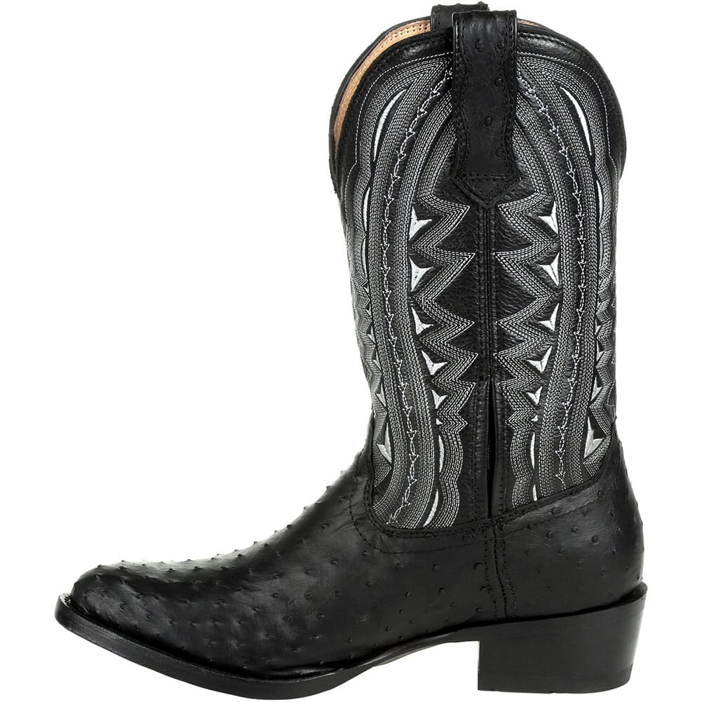 DDB0278 Durango Men's Premium Exotic Western Boots - Ebony